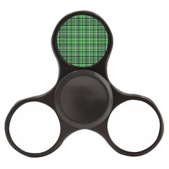 Green Plaid Finger Spinner