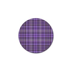 Purple  Plaid Golf Ball Marker (10 Pack) by snowwhitegirl