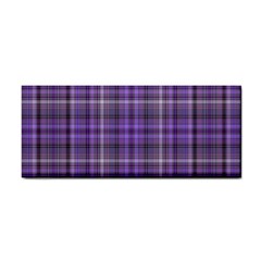 Purple  Plaid Hand Towel by snowwhitegirl