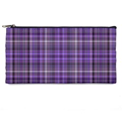 Purple  Plaid Pencil Cases