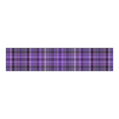 Purple  Plaid Velvet Scrunchie by snowwhitegirl