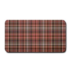 Peach  Plaid Medium Bar Mats