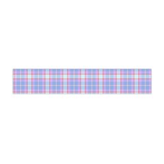 Pink Blue Plaid Flano Scarf (mini) by snowwhitegirl