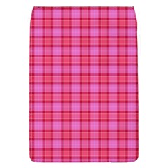 Valentine Pink Red Plaid Removable Flap Cover (l) by snowwhitegirl