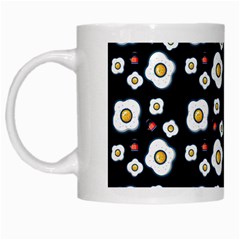 Eggs Black White Mugs by snowwhitegirl