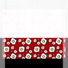 Eggs Red Rectangular Jigsaw Puzzl by snowwhitegirl