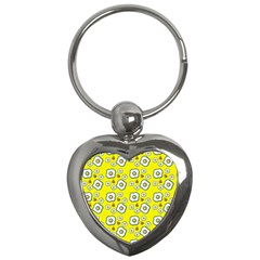 Eggs Yellow Key Chains (Heart) 