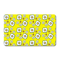 Eggs Yellow Magnet (Rectangular)