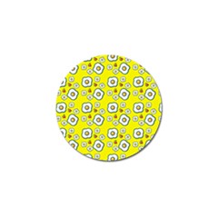 Eggs Yellow Golf Ball Marker