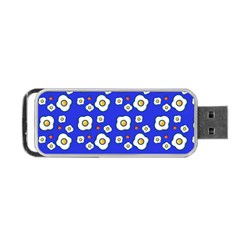 Eggs Blue Portable Usb Flash (two Sides) by snowwhitegirl