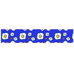 Eggs Blue Large Flano Scarf 