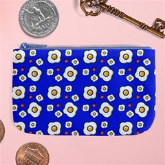 Eggs Blue Large Coin Purse by snowwhitegirl