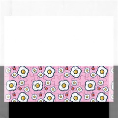 Eggs Pink Rectangular Jigsaw Puzzl by snowwhitegirl