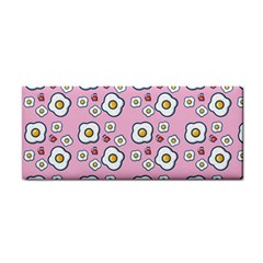 Eggs Pink Hand Towel