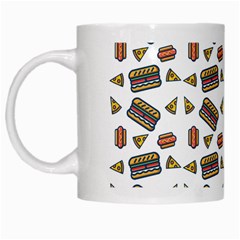 Fast Food White White Mugs by snowwhitegirl