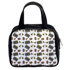 Fast Food White Classic Handbag (two Sides) by snowwhitegirl