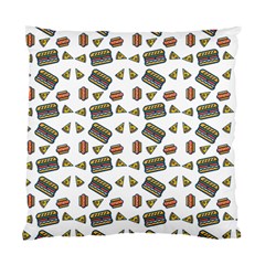 Fast Food White Standard Cushion Case (one Side) by snowwhitegirl