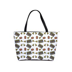 Fast Food White Classic Shoulder Handbag by snowwhitegirl