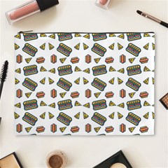 Fast Food White Cosmetic Bag (xl) by snowwhitegirl