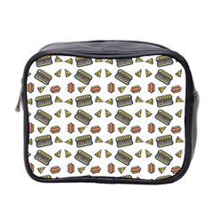 Fast Food White Mini Toiletries Bag (two Sides) by snowwhitegirl