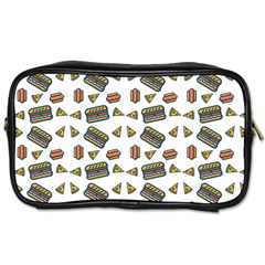 Fast Food White Toiletries Bag (one Side) by snowwhitegirl