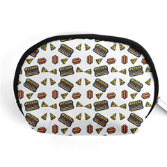 Fast Food White Accessory Pouch (medium) by snowwhitegirl