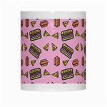 Fast Food Pink White Mugs Center