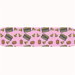 Fast Food Pink Large Bar Mats by snowwhitegirl