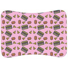 Fast Food Pink Velour Seat Head Rest Cushion