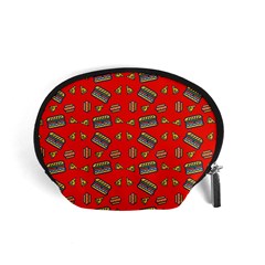 Fast Food Red Accessory Pouch (small) by snowwhitegirl