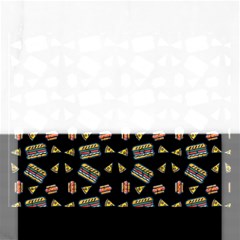 Fast Food Black Rectangular Jigsaw Puzzl by snowwhitegirl