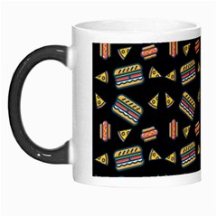 Fast Food Black Morph Mugs by snowwhitegirl