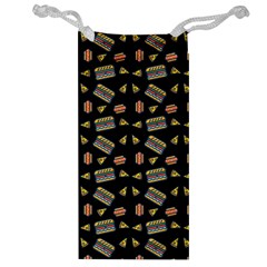 Fast Food Black Jewelry Bag by snowwhitegirl