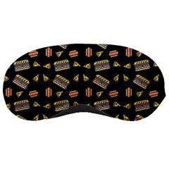 Fast Food Black Sleeping Masks by snowwhitegirl