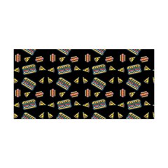 Fast Food Black Yoga Headband by snowwhitegirl