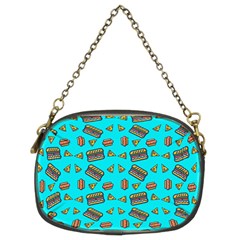 Fast Food Blue Chain Purse (two Sides) by snowwhitegirl