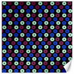 Eye Dots Blue Magenta Canvas 20  X 20   by snowwhitegirl