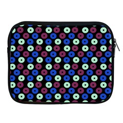 Eye Dots Blue Magenta Apple Ipad 2/3/4 Zipper Cases by snowwhitegirl