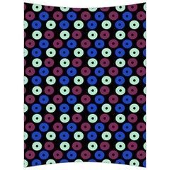 Eye Dots Blue Magenta Back Support Cushion