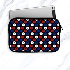 Eye Dots Red Blue Apple Ipad Mini Zipper Cases by snowwhitegirl