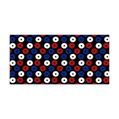 Eye Dots Red Blue Yoga Headband by snowwhitegirl