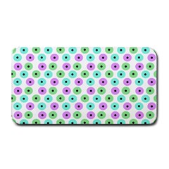 Eye Dots Green Violet Medium Bar Mats by snowwhitegirl