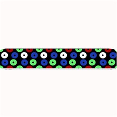 Eye Dots Green Blue Red Small Bar Mats by snowwhitegirl