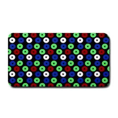 Eye Dots Green Blue Red Medium Bar Mats by snowwhitegirl