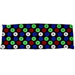 Eye Dots Green Blue Red Body Pillow Case Dakimakura (two Sides) by snowwhitegirl