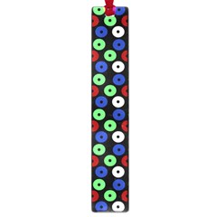 Eye Dots Green Blue Red Large Book Marks by snowwhitegirl