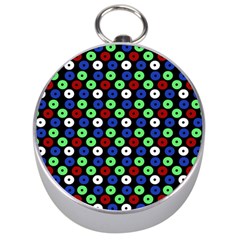 Eye Dots Green Blue Red Silver Compasses by snowwhitegirl