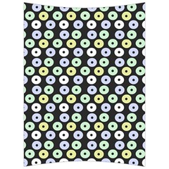 Eye Dots Grey Pastel Back Support Cushion by snowwhitegirl