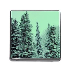 Winter Trees Memory Card Reader (square 5 Slot) by snowwhitegirl