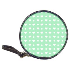 Hearts Dots Green Classic 20-cd Wallets by snowwhitegirl